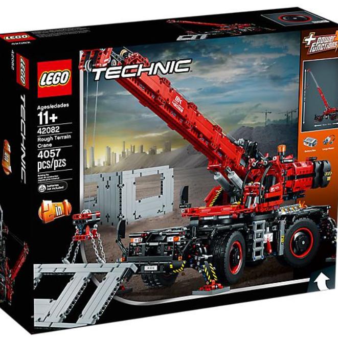 Must Have Lego Technic 42082 Rough Terrain Crane Terbaru