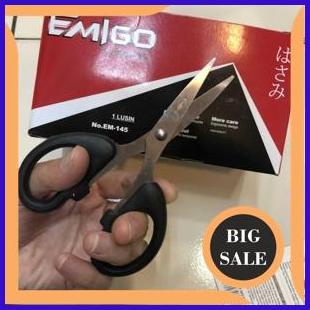 

GUNTING KERTAS KECIL EMIGO 13CM - SOLID STEEL GUNTING KECIL SERBAGUNA