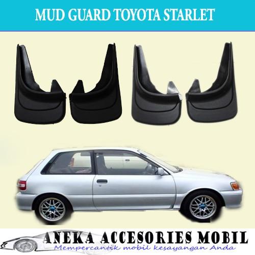 Mud Guard/Mud Flaps/Tahanan/Kepet Lumpur Toyota Starlet