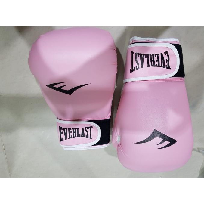 GLOVE BOXING EVERLAST PINK SARUNG TINJU MUAYTHAI Prostyle Pink 10 Oz