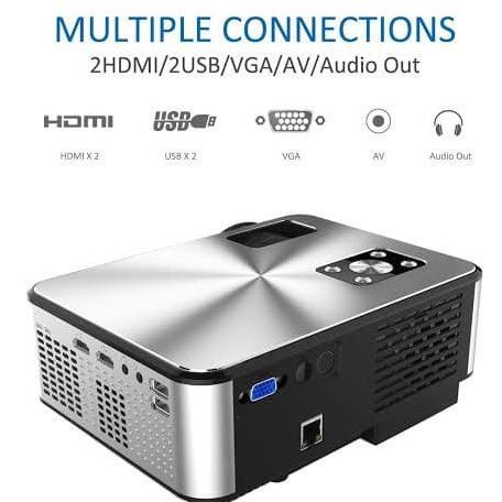 Cheerlux C9 Android Wifi Led Projector 2800 Tv Tunner Proyektor Ni