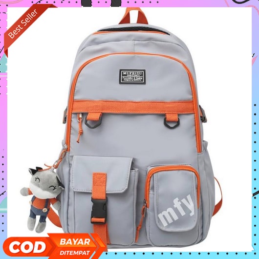 Tas Ransel Pria Terbaru 2023 Dewasa Distro Backpack Sekolah Waterproof Jumbo Keren Original Wanita T