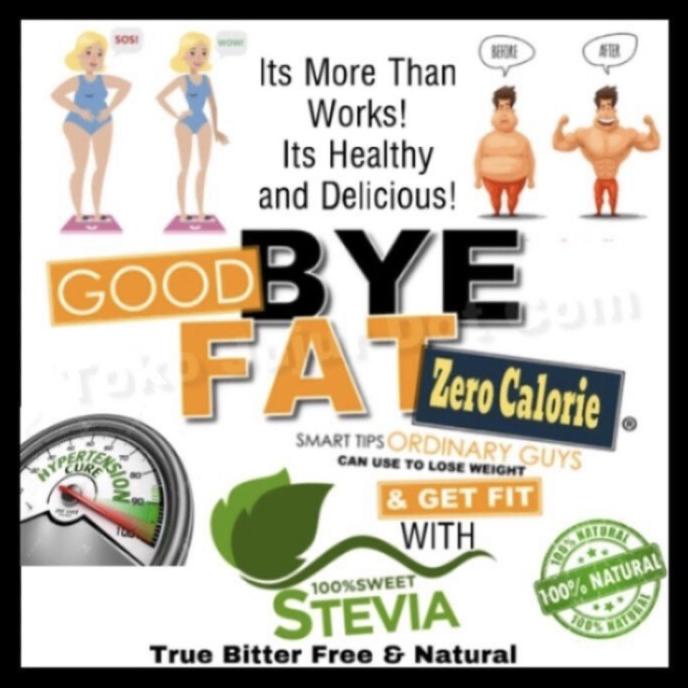 

PEMANIS STEVIA BERKUALITAS TINGGI KEMASAN 30ML - PENGGANTI GULA