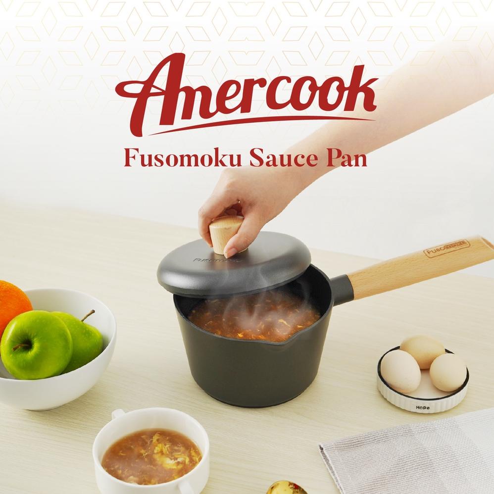 Amercook Panci Susu Anti Lengket 16 Cm Fusomoku Series