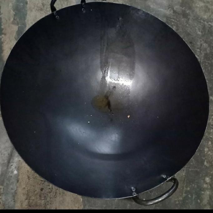 +%+%+%] wok/wajan plat baja hitam 40cm