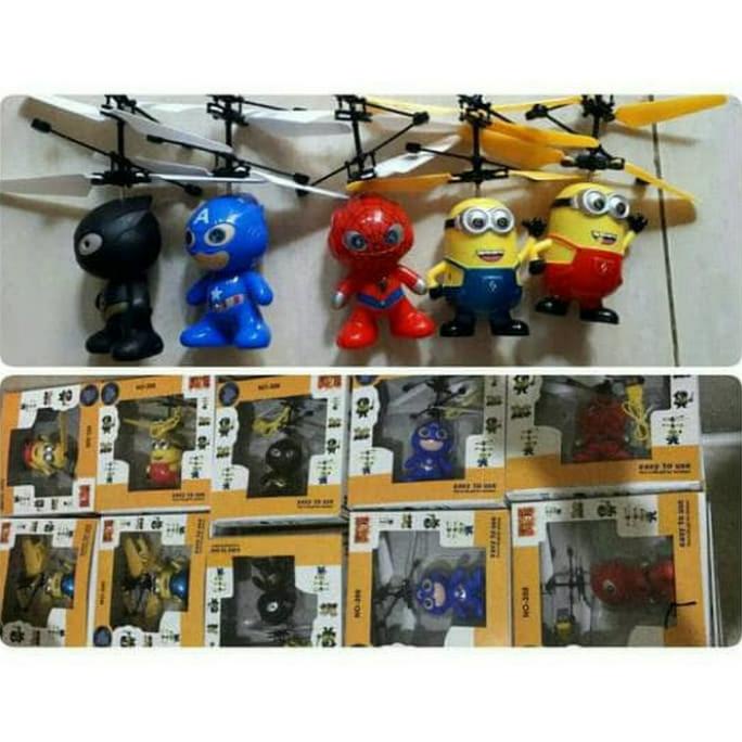 Diskon Spesial Mainan Minion Sensor Terbang Termurah