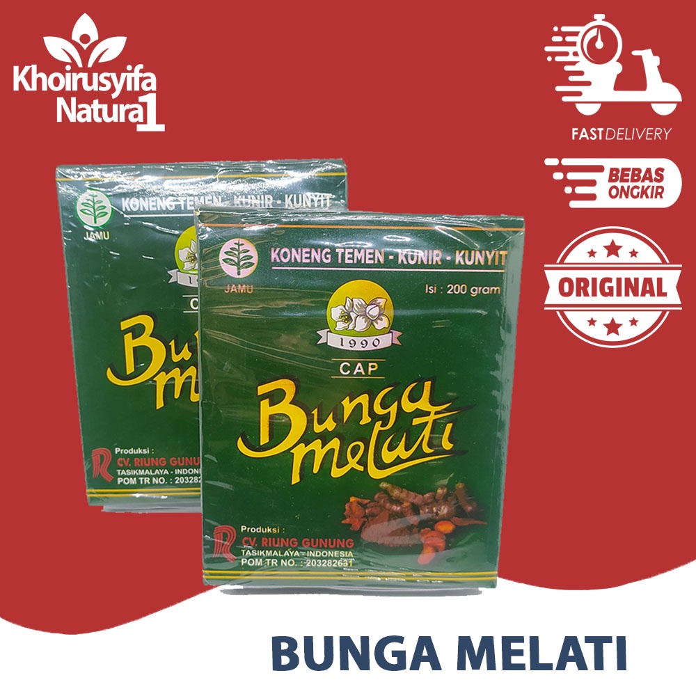 

JAMU BUNGA MELATI KUNYIT KONENG CAP BUNGA MELATI