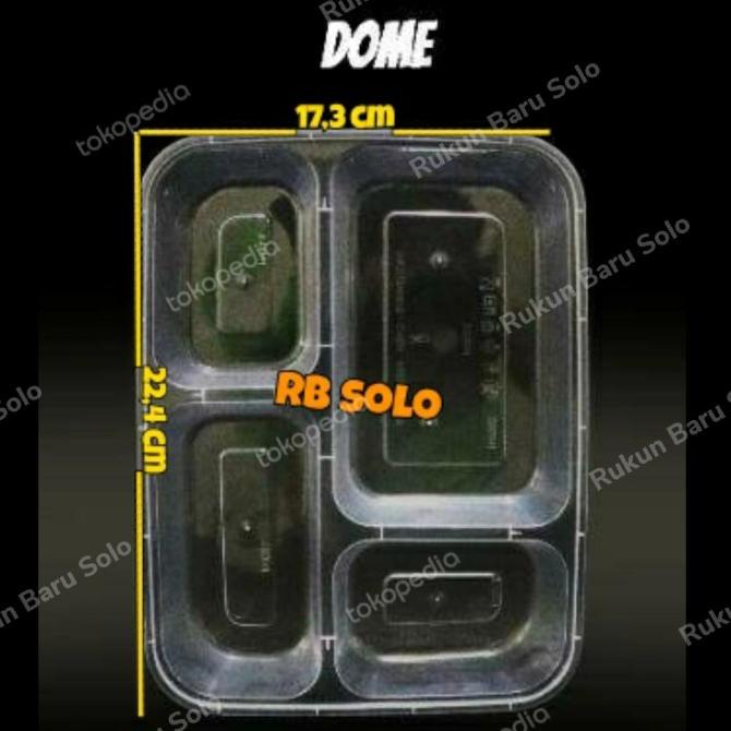 ~@~@~@~@] Thinwall Bento Sekat Bekal Makan - Microwave Oven Safe