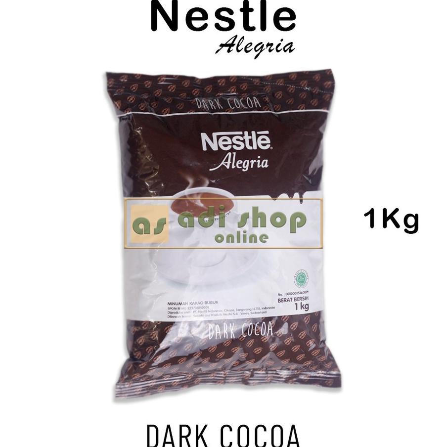 

Nestle Alegria Dark Cocoa 1Kg | Bubuk Coklat Nestle Alegria