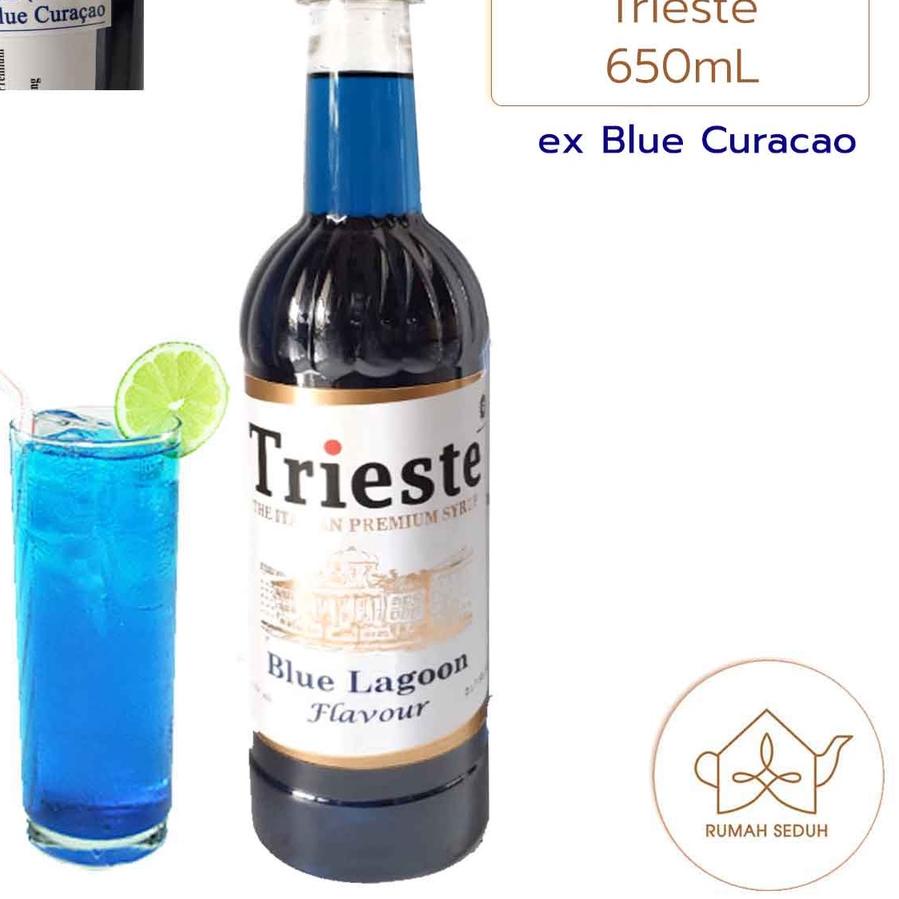 

Stok terbaru 650 mL Blue Citrus Syrup Trieste - Blue Curacao / Sirup Blue Lagoon tanpa alkohol HALAL !!