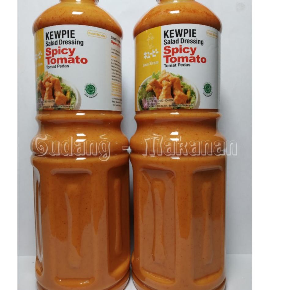

12.12 HARGA GROSIR Kewpie Salad Dressing Spicy Tomato 1 Liter !!!