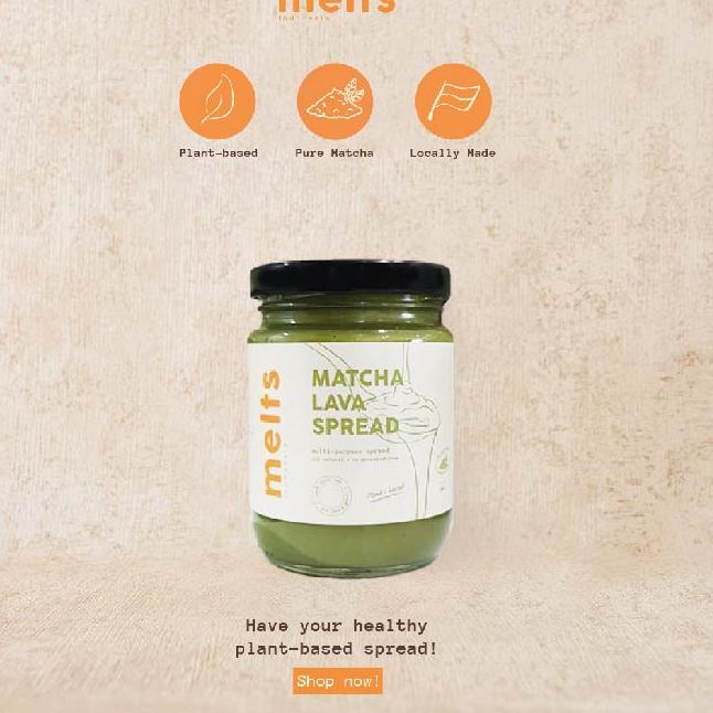 

12.12 Promo Brand MELTS Matcha Lava Spread 300g buruan