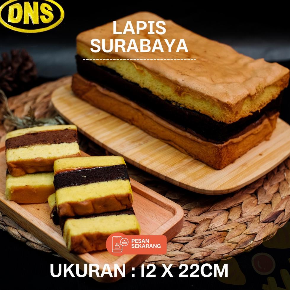 

12.12 Kue Lapis Surabaya 12x22cm / Kue Lapis Khas Surabaya / Kue Lapis Surabaya Resep Nenek Moyang 