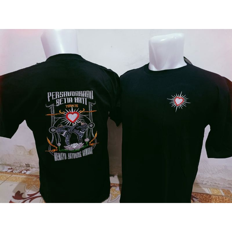 KAOS PSHT KEKINIAN | BAJU PSHT TERBARU | BORDIR KAOS SH TERATE
