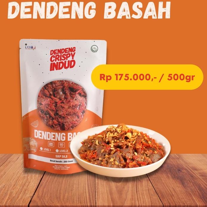 

12.12 Brand Dendeng Sapi Moisty / Basah Balado Indud 500 Gram !!!