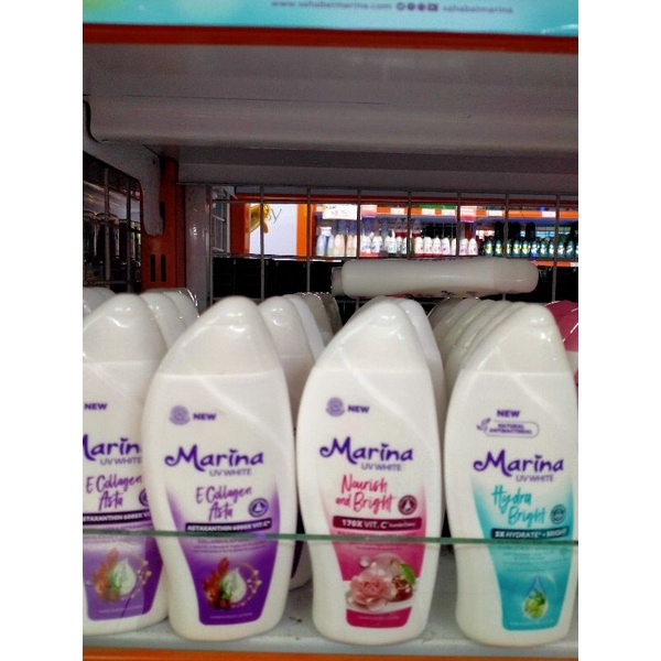 MARINA UV WHITE HAND BODY LOTION 90ML