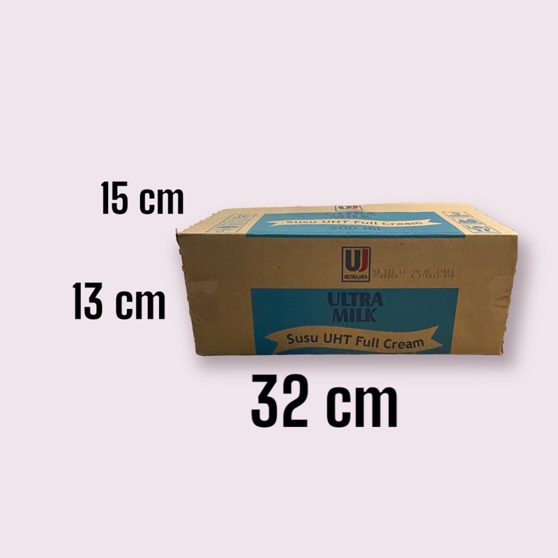 

Kardus bekas ultramilk / indomilk / teh kotak
