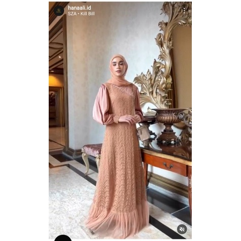 hameeda dress by hanaali.id