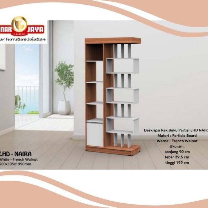 ' Lemari Hias / Pembatas Ruangan - Lhd Naira '