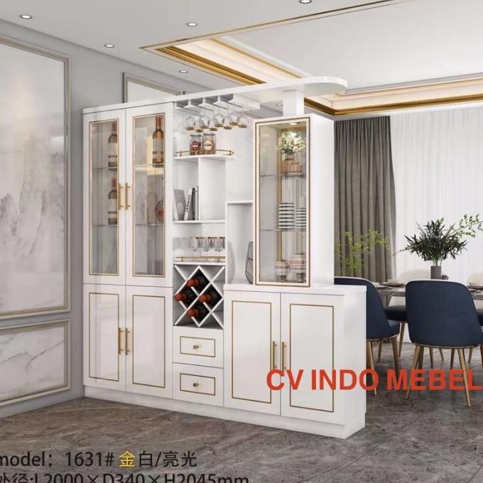 Buffet Penyekat Mewah Lemari Partisi Ruangan Penyekat Ruangan Pembatas