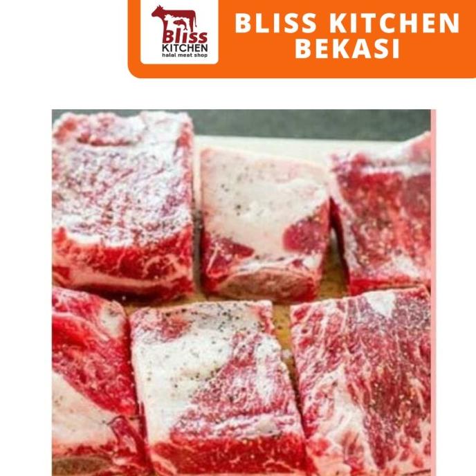 

Iga Sapi Kualitas Superdaging Tebal / Beef Short Ribs 1Kg / Ikg Tumblrungu