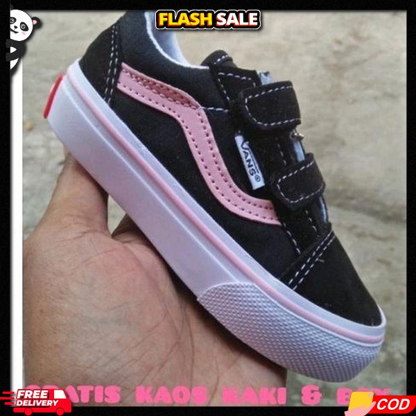 Sepatu Anak Laki Laki Paud Tk Sd Sneakers Sneakers Skolah Ringan Soepatu Bocah Kekinian Kets Casual 