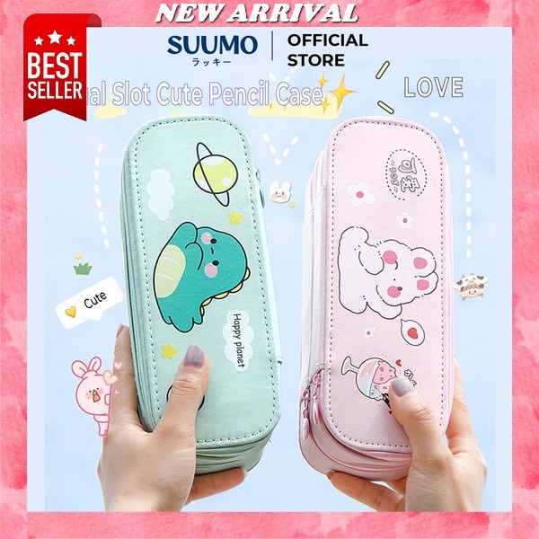 

Muji Snoopy Cute Large Capacity Pencil Case/Pensil Pouch/Make Up Tas/Kotak Tempat Pensil Anak Perempuan Aesthatic Terbaru Dusgrip Kekinian Suumo Kotak Pencil/Cute Pencil Case Dual Slot Kapasitas Besar