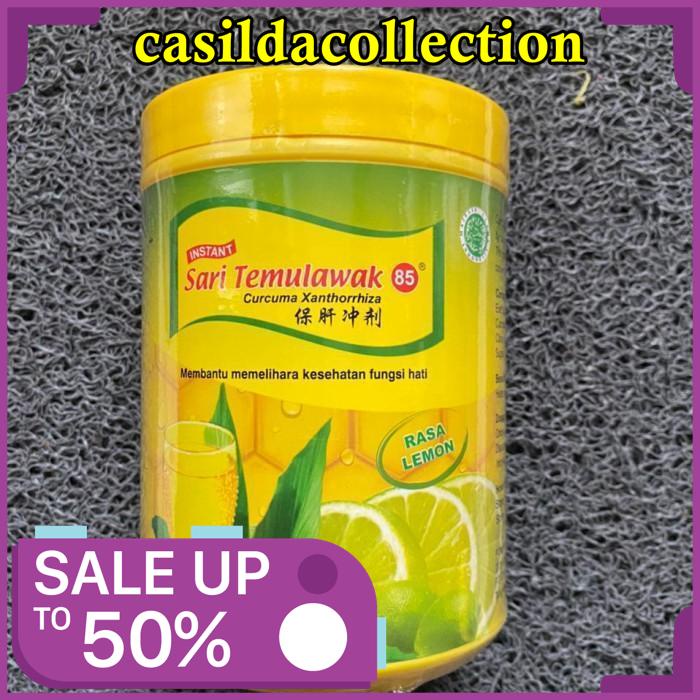 

SARI TEMULAWAK 85 400GR - LEMON (TOPLES) BERKHASIAT