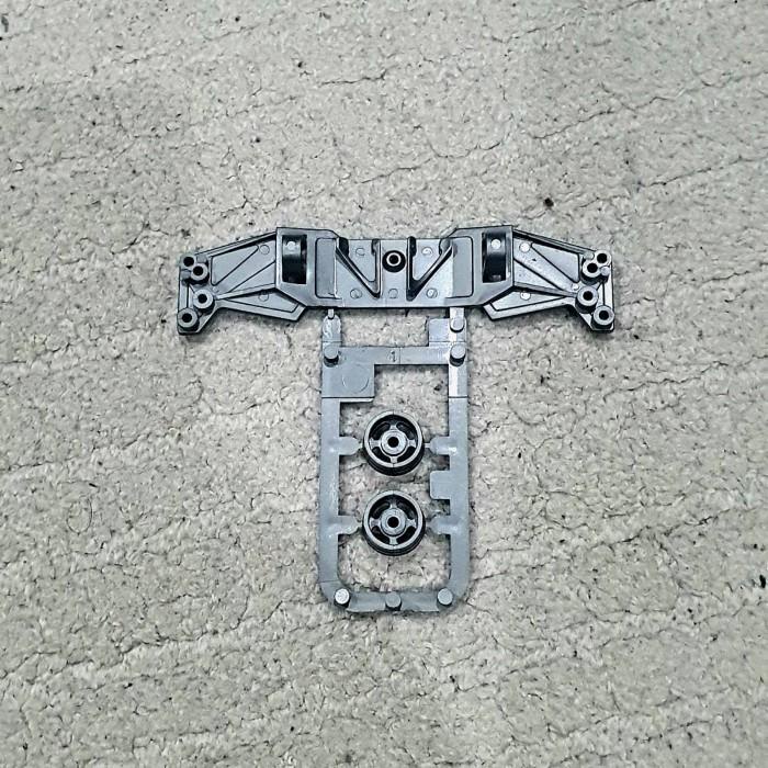 Tamiya Mini 4WD Ex Side Stay Super 1/2 Sayap Light Gun Metal Abu abu