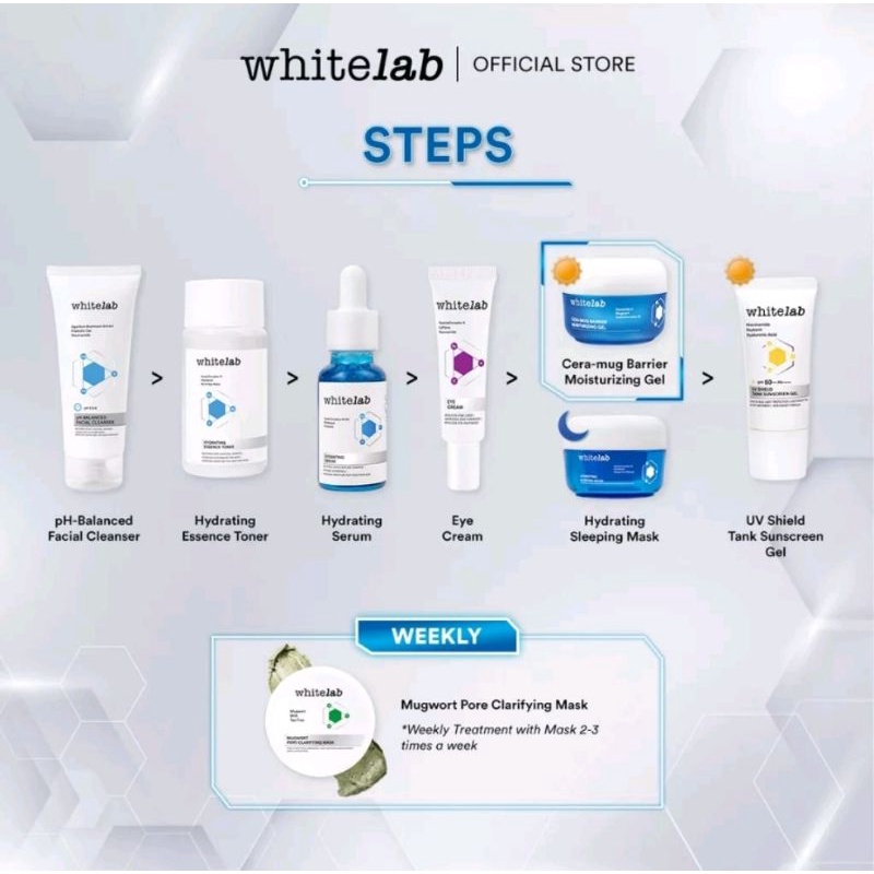 Whitelab Cera-Mug Barrier Moisturizing Gel 20gr / 40gr