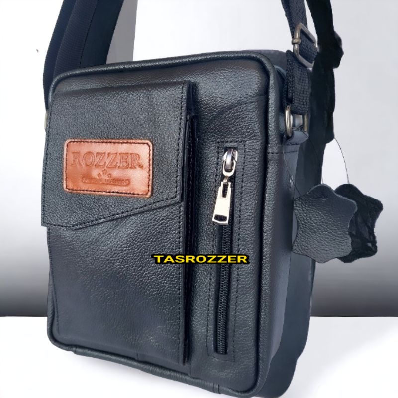Tas hp selempang kulit sapi made Garut keren