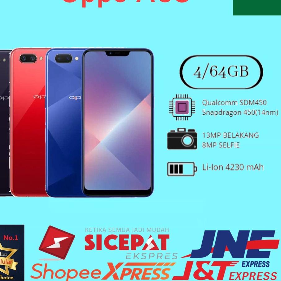 PID782 Hp OPPO A3S RAM 4/64 GB & 4/128 GB GARANSI 1 THN =