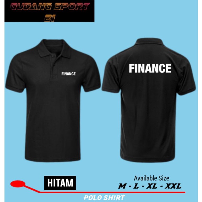 KAOS POLO KERAH FINANCE