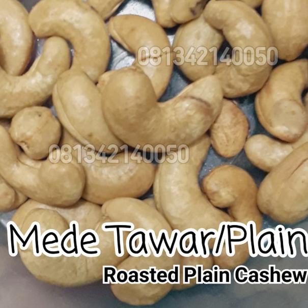 

Promo ✔️ 500gram Mede Tawar Oven - Plain Roasted Cashew - kacang mete panggang