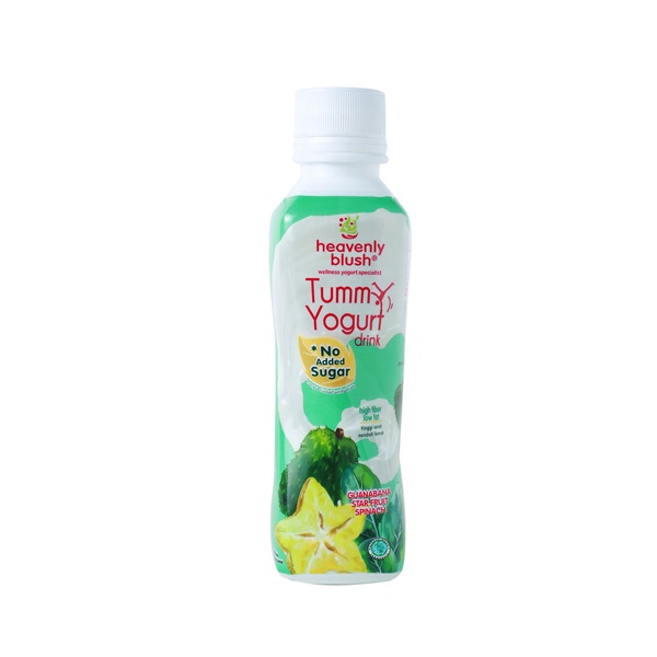 

HEAVENLY BLUSH DRINK YOGURT TUMMY SS STARFRUT SPINACH 180 ML