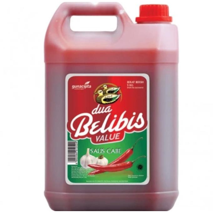 

Dua Belibis Value Saus Cabe 5 Kg / Saos Sambal
