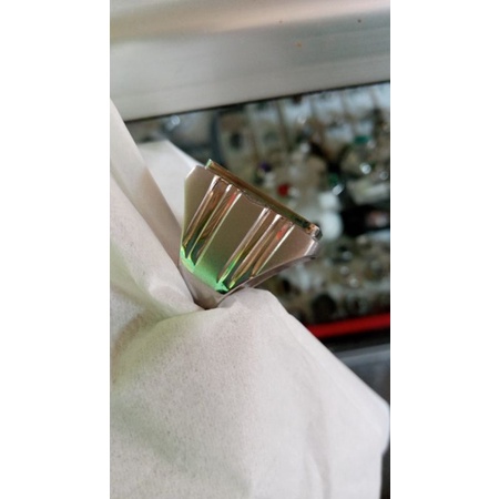 emban ikat ring monel super doff handmade