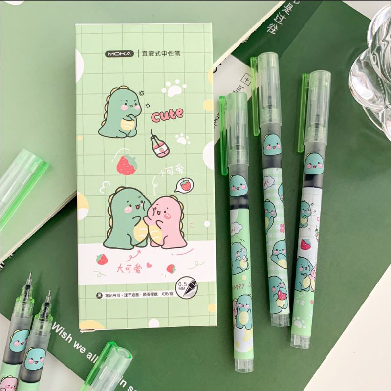 

PULPEN GEL MOTIF LUCU ISI 6PCS 0.5MM/BALLPOINT GEL MOTIF GPS
