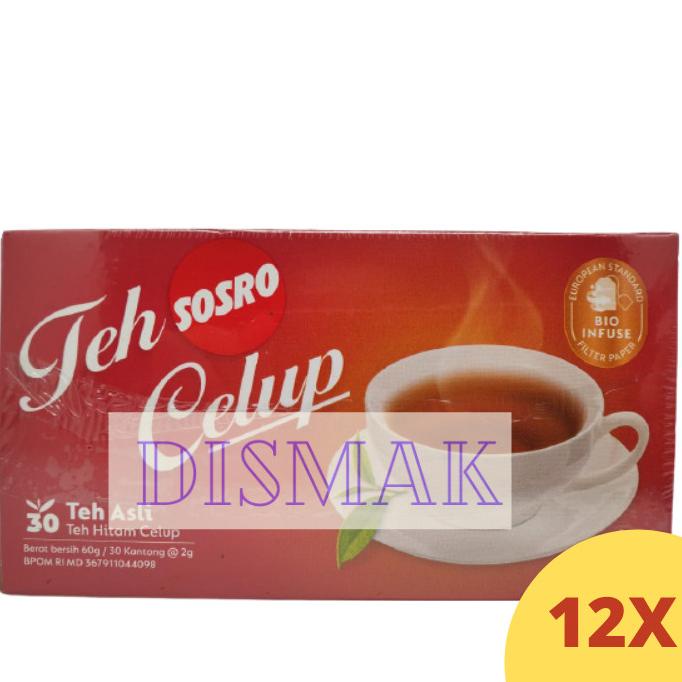

Teh Celup Sosro 30 12 pcs