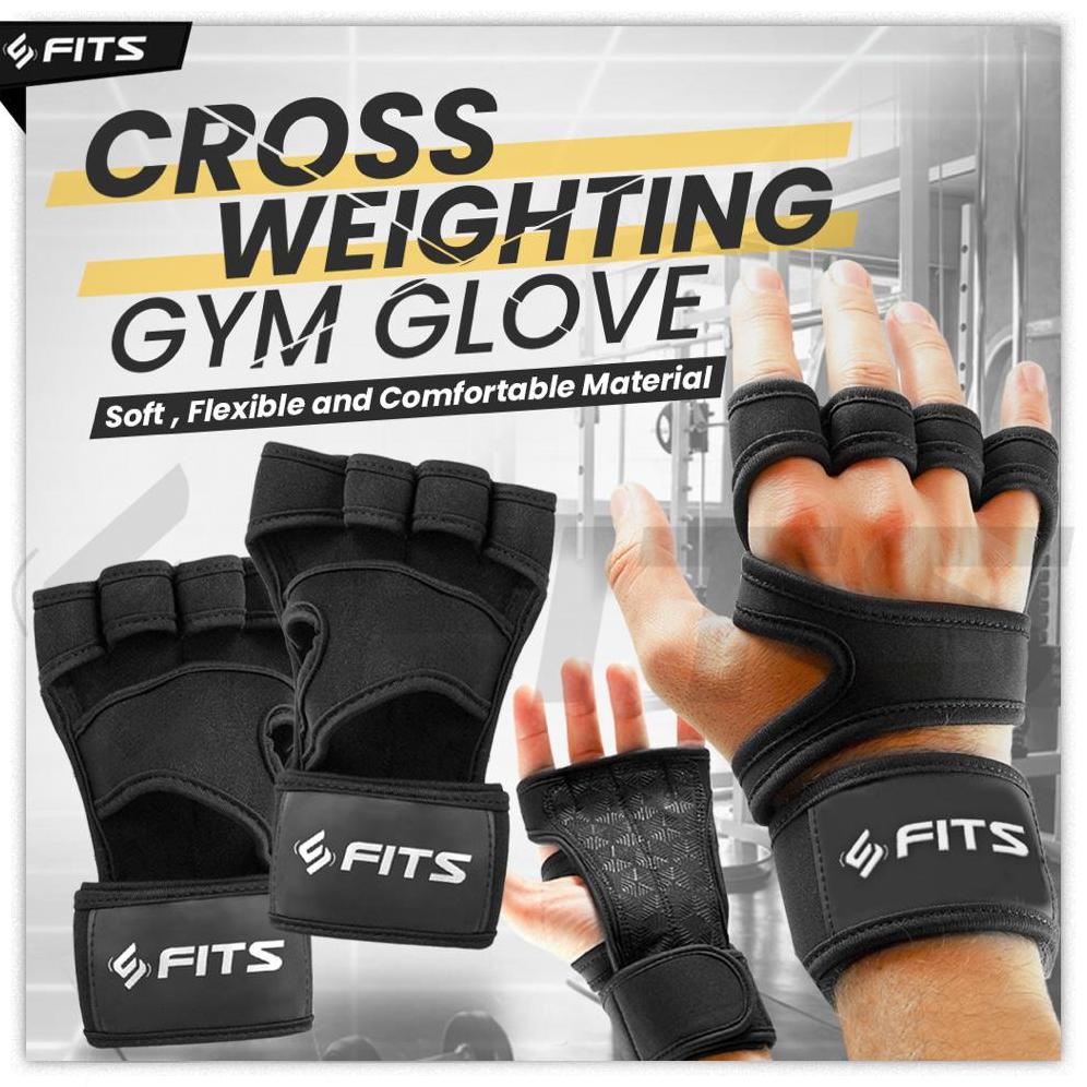Sfidn Fits Glove Fitness Gym Microfiber Sarung Tangan Fitness Gym Sepeda Olahraga Murah Banget 