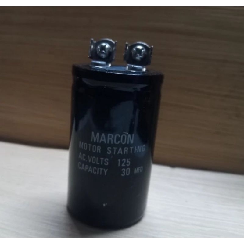 STARTING CAPACITOR MARCON 30MFD /125 VAC