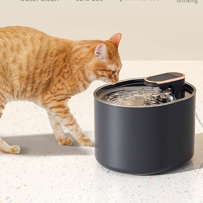 SU6 Tempat Miunum Hewan Kucing Dispenser 3 Liter | 3000 ml Water Dispenser Fountain 2118 Navy Blue By Pro CPS