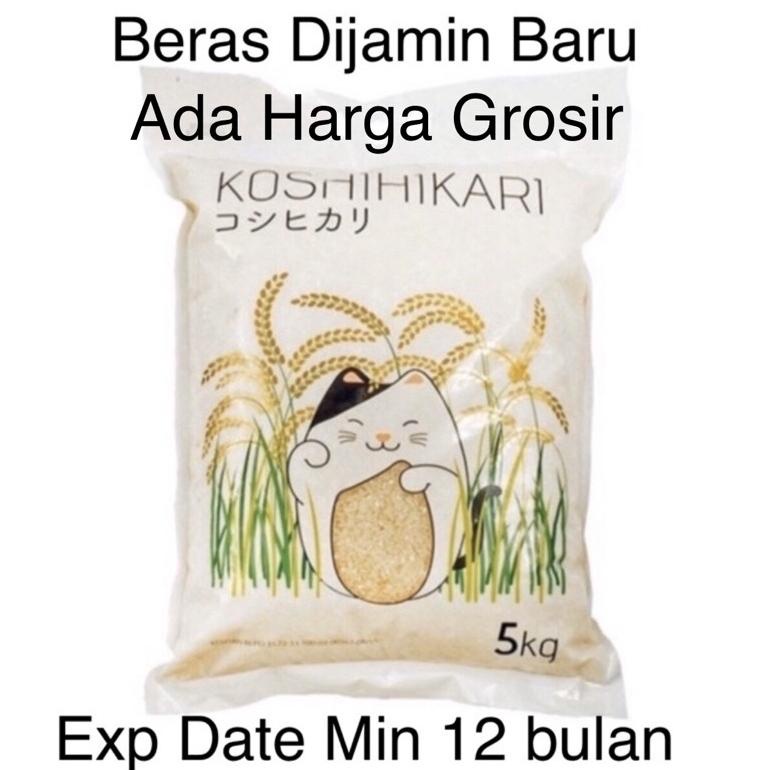 

Koshihikari Koshihikari 5kg 5kg Beras Jepang Japan rice japanese Rice 5 kg koshihikari 5kilo EXPIRED Terbaru Japan Non COD