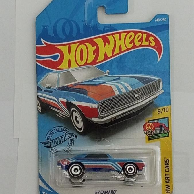 Hot Wheels Treasure Hunt TH 67 Camaro - HW Art Cars 2019