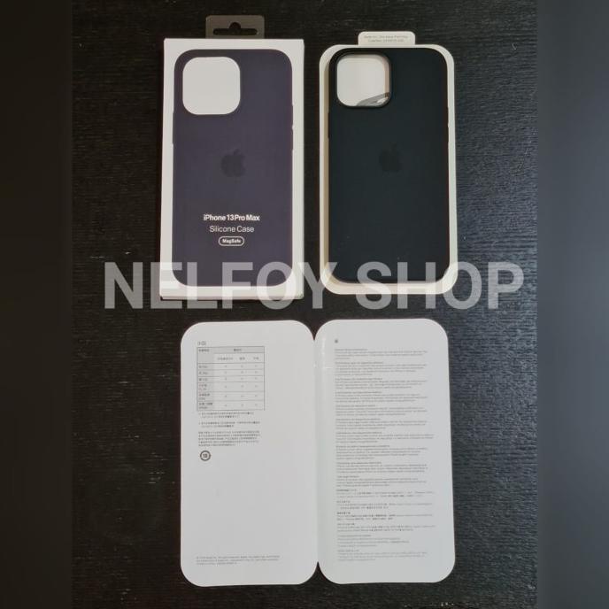 Silicone Case Magsafe iPhone 13 Mini 13 Pro Max Apple Cover Original - 13 Pro Max, Midnight