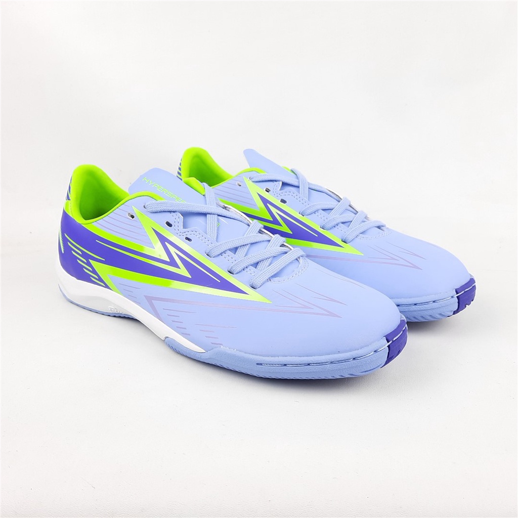 Specs Sepatu Futsal Hyperspeed 1.5 In Lilac Blue Violite Green Gecko 38-43