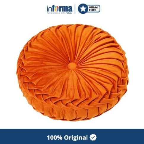 INFORMA - BANTAL SOFA ROUND CUSHION SUMMER RETREAT ORG DIA40CM