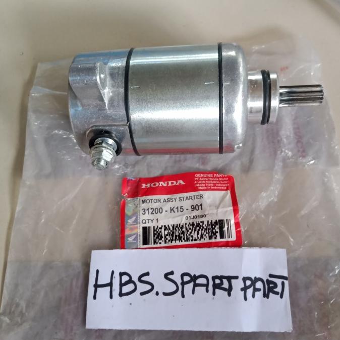 DINAMO STARTER HONDA OLD CB 150R CB150R LAMA-K15 ORI HGP