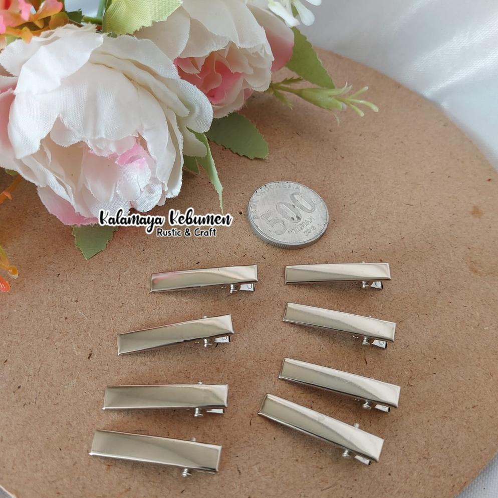 Jepit Rambut Besi Bahan Bros Kerajinan Craft Mahar Seserahan Bunga Kering Buket Bunga