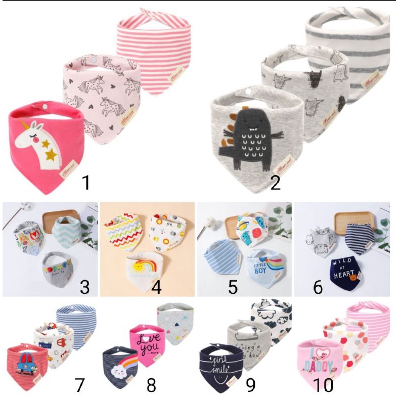 Bib Premium/ Slabber/ Moms Care BIB/mom's care tatakan iler bayi